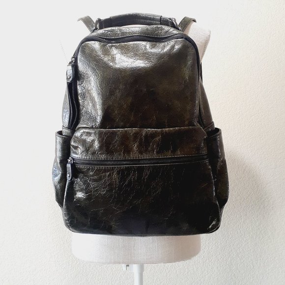 Bruno Rossi Leather Backpack - Picture 1 of 16